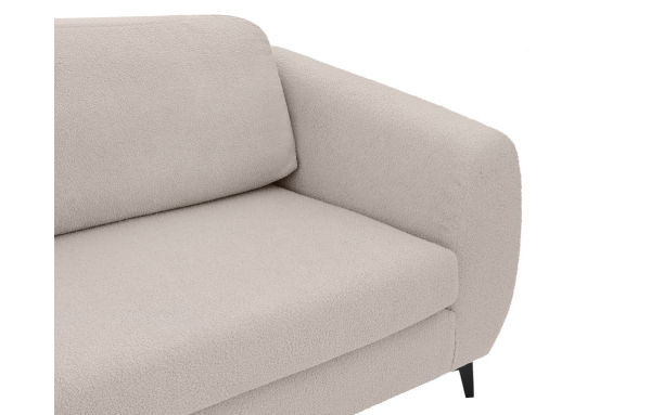 Sofa Luna krem 3 osobowa na sprężynach