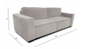 Sofa Smart poso 55 szara