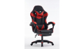 Krzesło obrotowe z podnóżkiem Fotel gamingowy wygodny dla gracza komfortowy