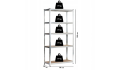 REGAŁ MAGAZYNOWY METALOWY 180x90x40cm DO GARAŻU PIWNICY DOMU 5 PÓŁEK 875KG
