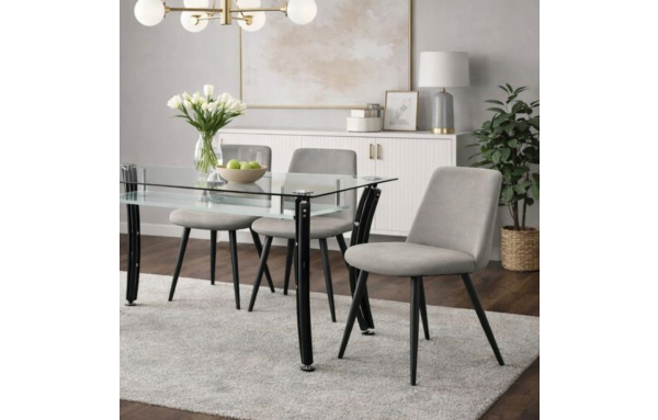 2SZT krzesło DO JADALNI salonu tapicerowane VIENNA BEŻOWE nowoczesne