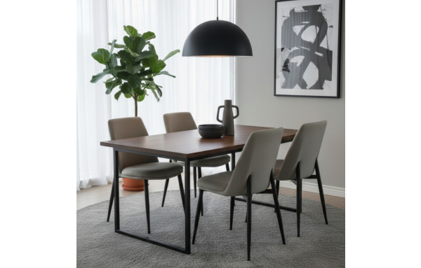 2SZT krzesło DO JADALNI salonu tapicerowane VIENNA BEŻOWE nowoczesne