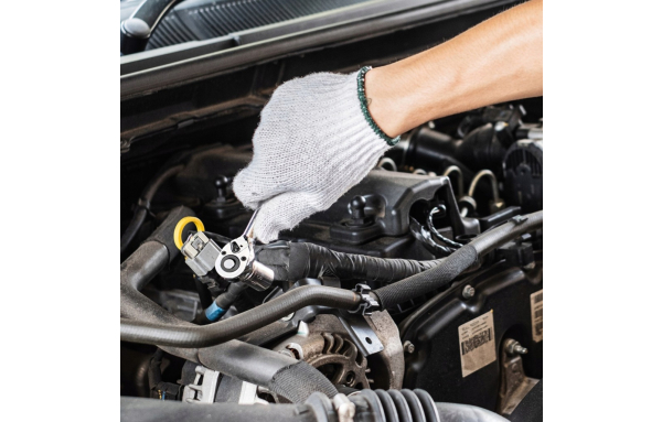 ZESTAW KLUCZY NASADOWYCH KLUCZE NASADOWE BITY GRZECHOTKA ADAPTERY 46 ELEM.