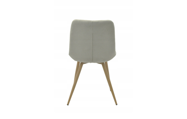 4SZT krzesło do jadalni kuchni salonu OSLO BEŻOWE tapicerowane pikowane