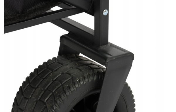 Wózek Turystyczny Plażowy 120L SZEROKIE KOŁA TERENOWE transportowy SKŁADANY