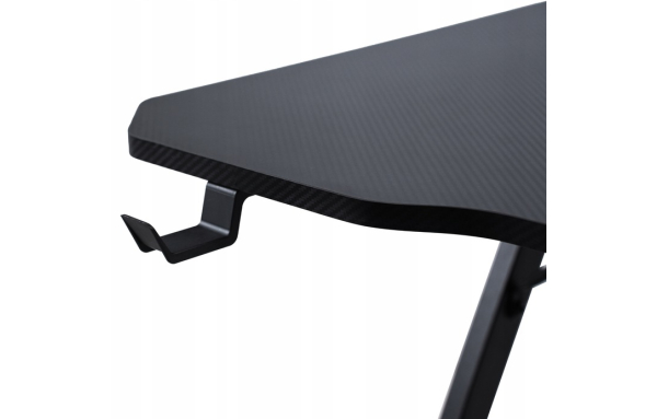 BIURKO GAMINGOWE komputerowe stół dla gracza uchwyt na kubek i słuchawki