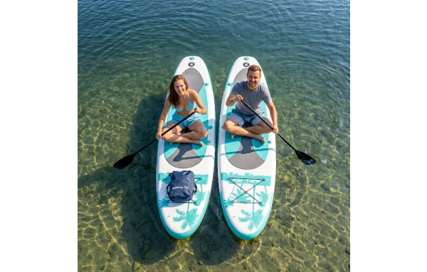 DESKA SUP Palm Beach 320cm 10,6” pompowana PADDLE BOARD AKCESORIA Stabilna
