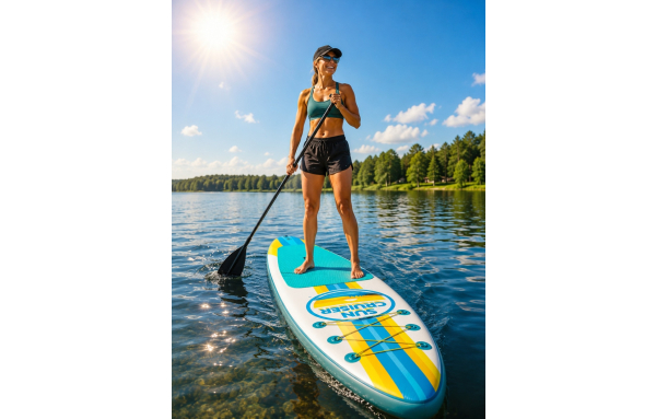 DESKA SUP Sunset 335cm 11” pompowana PADDLE BOARD + AKCESORIA Stabilna