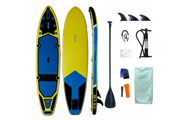 DESKA SUP Wild River 350cm 11,6” pompowana PADDLE BOARD+AKCESORIA Stabilna