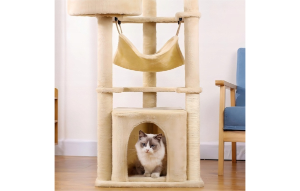 Beżowy Drapak dla kota