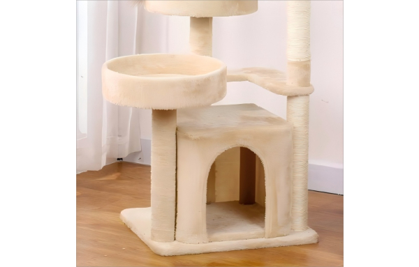 Beżowy Drapak dla kota