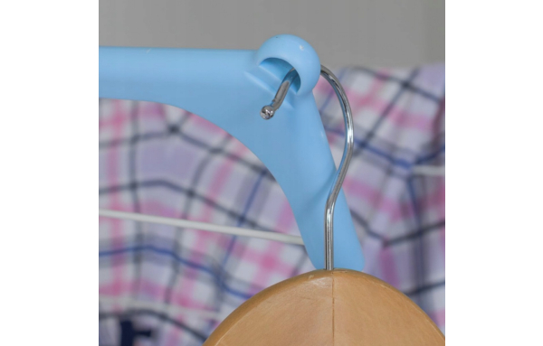 DUŻA SUSZARKA NA PRANIE PIONOWA NA UBRANIA BIELIZNĘ SKŁADANA BALKONOWA