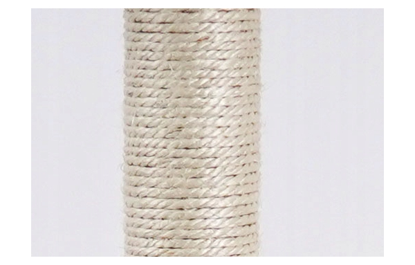 Drapak drzewko dla kota słupek grafitowy 4 poziomy domek, legowisko, tunel