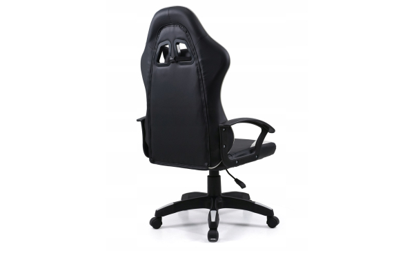 FOTEL GAMINGOWY biurowy obrotowy dla gracza COYOTE REGULAR czarno-biały