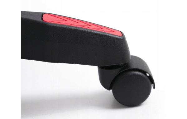 FOTEL GAMINGOWY biurowy obrotowy dla gracza COYOTE REGULAR czarno-czerwony