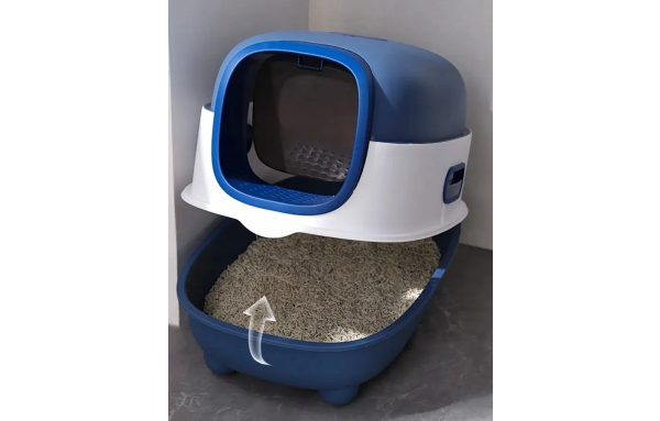 Niebieska Kuweta dla kota