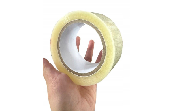 36SZT TAŚMA PAKOWA klejąca BEZBARWNA 48mm-100mb Transparentna Przezroczysta