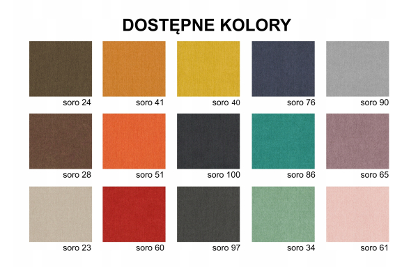 WERSALKA kanapa EDI szara soro 90 kanapa ROZKŁADANA sprężyny drewniane nóżki