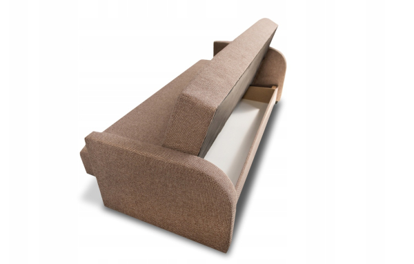 WERSALKA kanapa MARCIN beż 11 super tkanina WR sprężyny spanie pojemnik