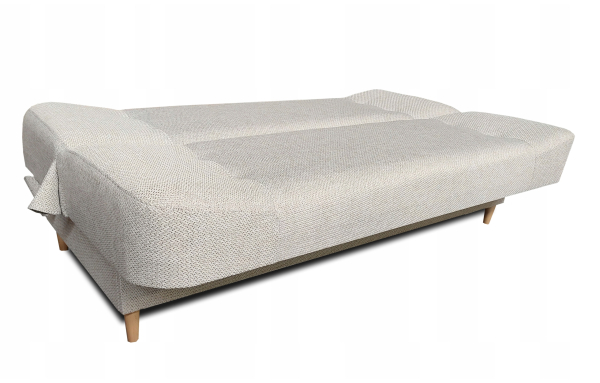 Wersalka kanapa JOLA KREM 28 sofa rozkładana ZE SPRĘŻYNAMI BONEL pojemnik