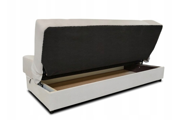 Wersalka kanapa Jaś sztruks granatowy PLAMOODPORNA funkcja spania pojemnik