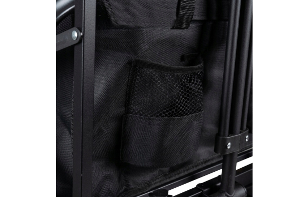 Wózek Turystyczny Plażowy SZEROKIE KOŁA Transportowy Ogrodowy Składany