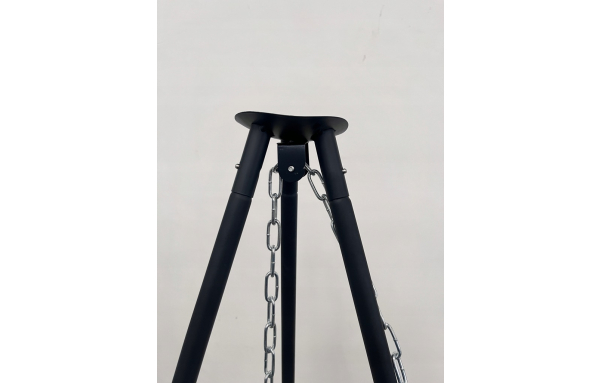 TRÓJNÓG Z RUSZTEM GRILL OGRODOWY DO PALENISK 60cm 150cm OGNISKA wiszący