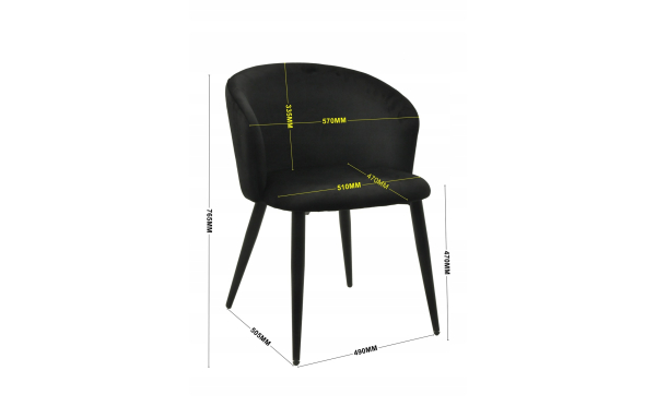 nowoczesne KRZESŁO FOTEL DO JADALNI salonu MILAN welwet CAPPUCCINO beż